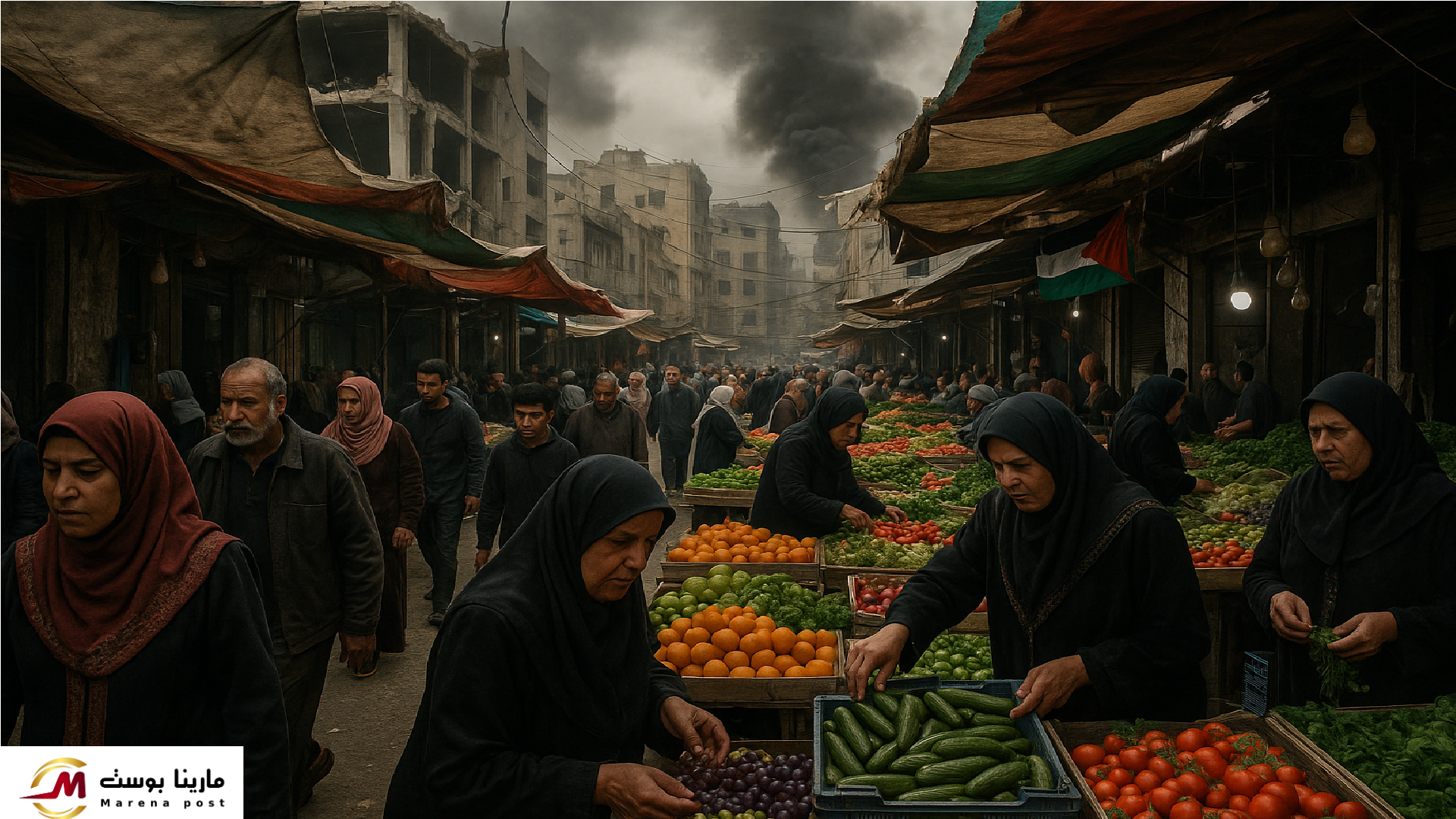 الأسواق الفلسطينية في ظل ظروف الحرب: صمود وتحديات