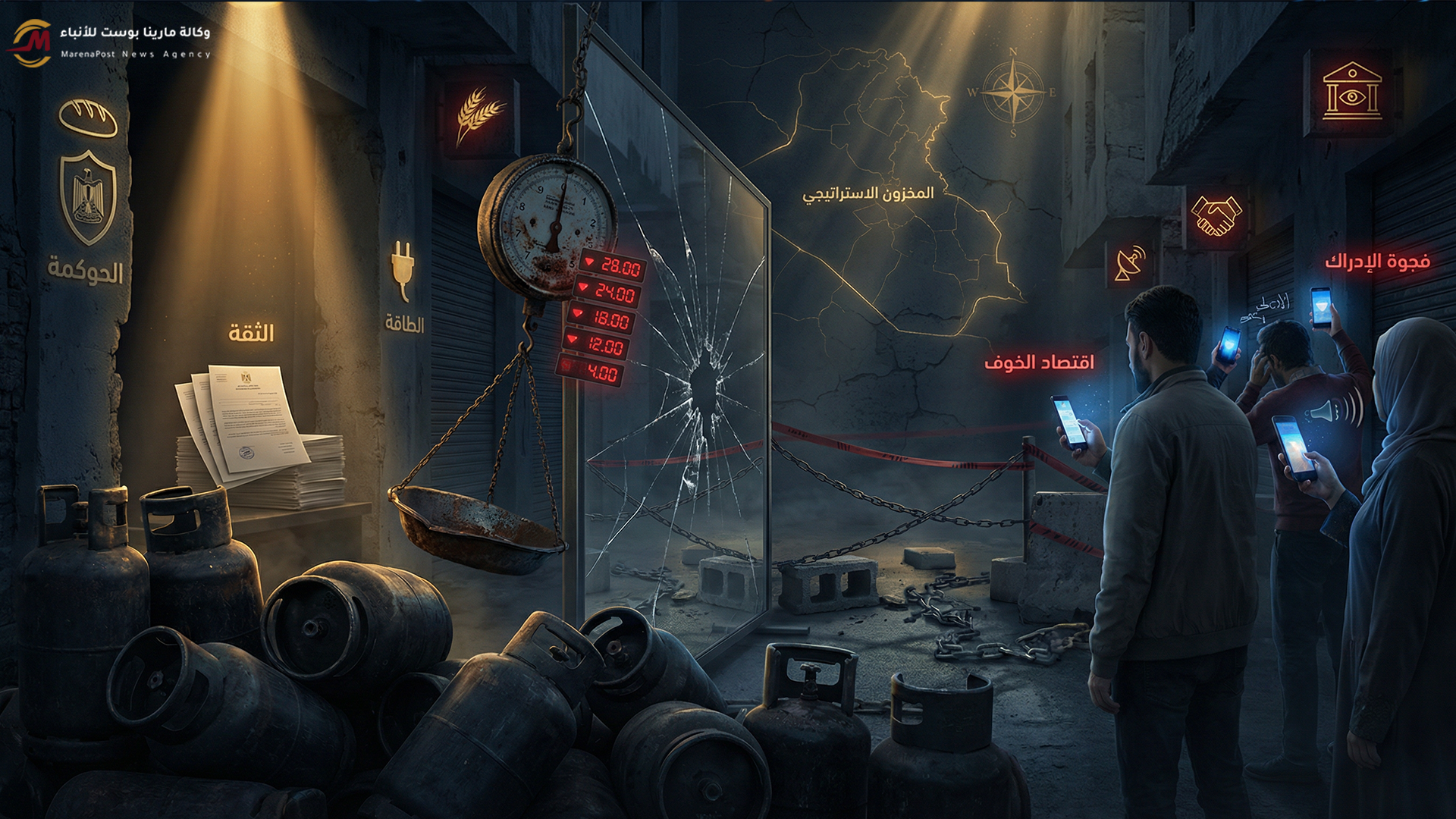 حين تتحوّل الإشاعة إلى أزمة: اقتصاد الخوف وإدارة الندرة في المجتمع الفلسطيني